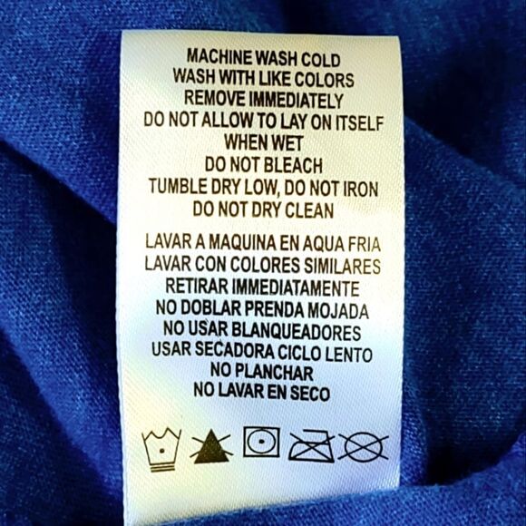 Pel athletic SABASTIAN RIVER SHARKS BLUE FOOTBALL TEAM TEE SHIRT SIZE S - Picture 6 of 9